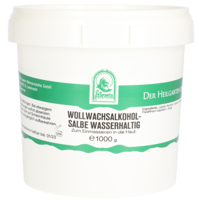 WOLLWACHSALKOHOLSALBE WASSERHALTIG 1000 G, A-Nr.: 5802862 - 01