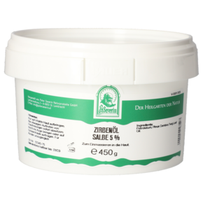 ZIRBENOEL SALBE 5% 450 G, A-Nr.: 5802922 - 01