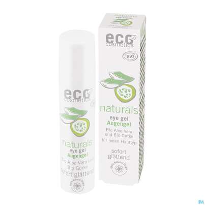 Eco Cosmetics Naturals Augengel Bio Aloe Vera Bio Gurke 15ml, A-Nr.: 5963588 - 01