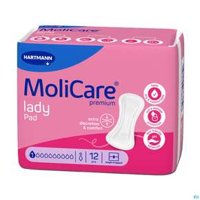 Inkontinenz Molicare Premium/lady Pad Tropfen 1 P12 12st, A-Nr.: 5933972 - 01