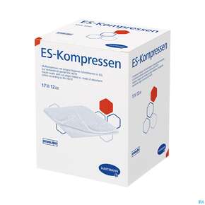Mullkompressen-es Hartmann/steril 16fach 17faedig 10x 10cm 40x2 80st, A-Nr.: 3062645 - 01