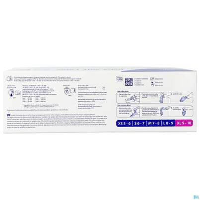 Untersuchungshandschuhe Latex Unsteril Peha/soft Comfort Puderfrei Xl 100st, A-Nr.: 5890688 - 08