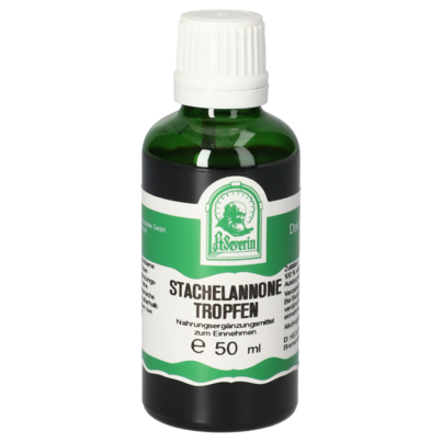 Sie sehen eine Packung STACHELANNONE TROPFEN 50 ML, Produktbild: 01 STACHELANNONE TROPFEN 50 ML, A-Nr.: 5718682 - 01