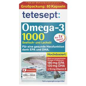 TETESEPT Omega-3 1000 KAP 80ST, A-Nr.: 4057072 - 01