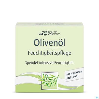 Sie sehen eine Packung Oliven Oel Dr.theiss Feuchtigkeitspflege 50ml, Produktbild: 03 Oliven Oel Dr.theiss Feuchtigkeitspflege 50ml, A-Nr.: 3204660 - 03