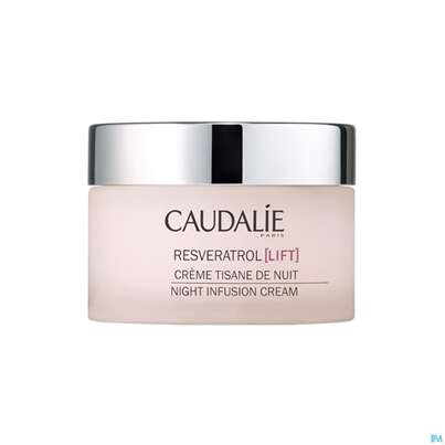 Sie sehen eine Packung Caudalie Resveratrol/lift Kraeuternachtcreme 50ml, Produktbild: 03 Caudalie Resveratrol/lift Kraeuternachtcreme 50ml, A-Nr.: 4363975 - 03