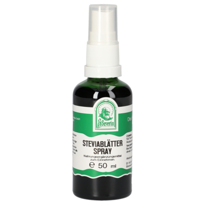 Sie sehen eine Packung STEVIABLÄTTER SPRAY 50 ML, Produktbild: 01 STEVIABLÄTTER SPRAY 50 ML, A-Nr.: 5471678 - 01