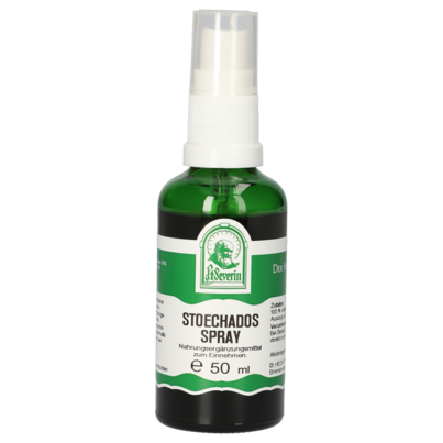 Sie sehen eine Packung STÖCHADOS SPRAY 50 ML, Produktbild: 01 STÖCHADOS SPRAY 50 ML, A-Nr.: 4854733 - 01