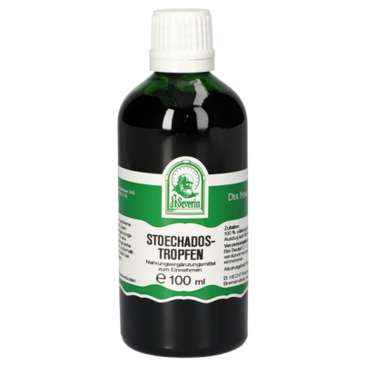 Sie sehen eine Packung STÖCHADOS TROPFEN 100 ML, Produktbild: 01 STÖCHADOS TROPFEN 100 ML, A-Nr.: 4854762 - 01