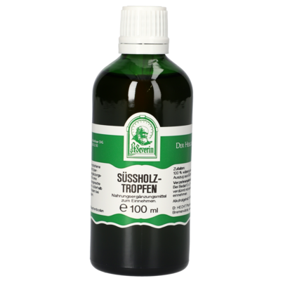Sie sehen eine Packung SUESSHOLZ TROPFEN 100 ML, Produktbild: 01 SUESSHOLZ TROPFEN 100 ML, A-Nr.: 4272451 - 01