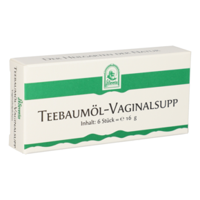 TEEBAUMÖL VAGINALSUPPOSITORIEN ST. SEVERIN 6 ST, A-Nr.: 2983188 - 01