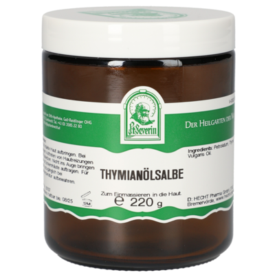 THYMIANOEL SALBE 220G, A-Nr.: 4946524 - 01