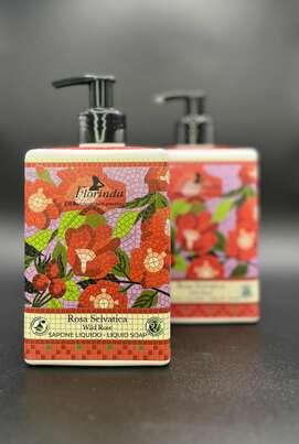 Florinda Mosaico Flüssigseife Wild Rose 500ml, A-Nr.: 5805122 - 01