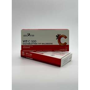 Unifarco Vitamin C 500 KTBL. Waldbeere 20ST, A-Nr.: 8025376 - 01