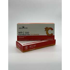 Unifarco Vitamin C 500 Kautablette Orange 20ST, A-Nr.: 8025353 - 01