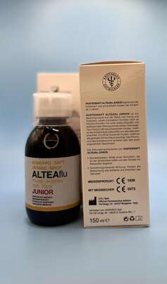 Unifarco Saft Alteaflu JR Husten 150ml, A-Nr.: 8020410 - 03