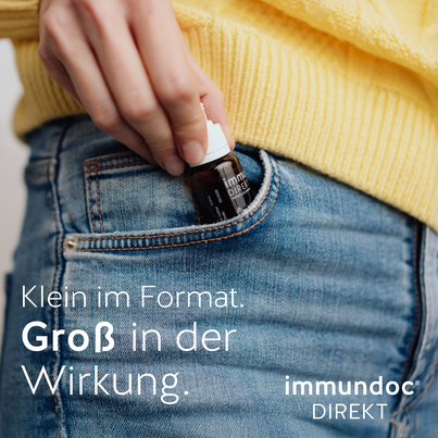 Sie sehen eine Packung immundoc® DIREKT Trinkfläschchen, Produktbild: 08 immundoc® DIREKT Trinkfläschchen, A-Nr.: 5329176 - 08