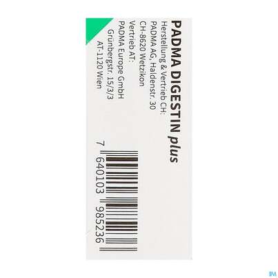 Sie sehen eine Packung Padma Kapseln Digestin Plus Verdauung 60st, Produktbild: 08 Padma Kapseln Digestin Plus Verdauung 60st, A-Nr.: 5671704 - 08