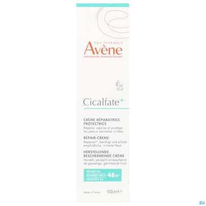 Sie sehen eine Packung Avene Cicalfate+ Akutpflege-creme 100ml, Produktbild: 01 Avene Cicalfate+ Akutpflege-creme 100ml, A-Nr.: 5744834 - 01
