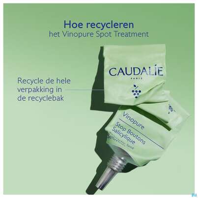 Sie sehen eine Packung Caudalie Vinopure Pickel-stopp 15ml, Produktbild: 06 Caudalie Vinopure Pickel-stopp 15ml, A-Nr.: 5727528 - 06