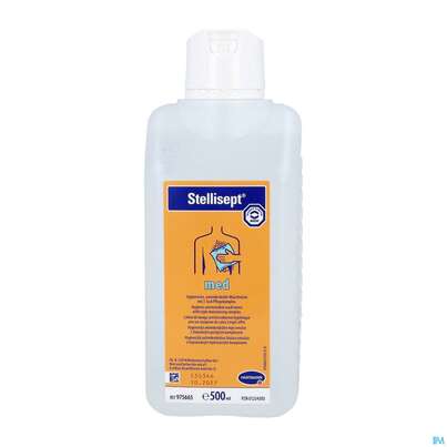Sie sehen eine Packung Stellisept Med Antimikrob.waschlotion -hartmann 500ml, Produktbild: 04 Stellisept Med Antimikrob.waschlotion -hartmann 500ml, A-Nr.: 3699207 - 04