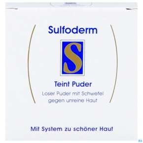 Sulfoderm S Teint Gesichtspuder 20g, A-Nr.: 0645317 - 01