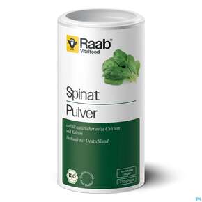 Raab Bio Spinat Pulver 210g, A-Nr.: 4531645 - 01