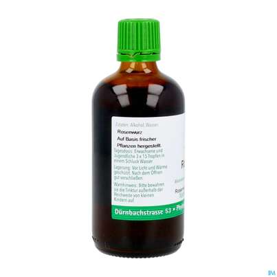 Rosenwurz Tinktur Phytopharma 100ml, A-Nr.: 4434965 - 12