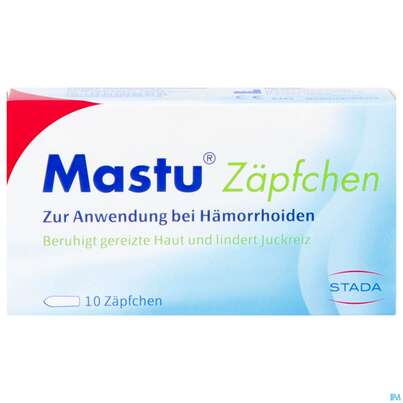+mastu Zaepfchen +haemorrhoiden 10st, A-Nr.: 5646936 - 02