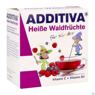 Additiva Pulver Heisse Waldfruechte Kinder 10014 10st, A-Nr.: 5810152 - 04
