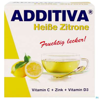 Additiva Pulver Heisse Zitrone 10012 10st, A-Nr.: 5810086 - 02