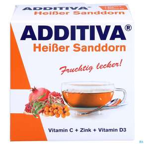 Additiva Pulver Heisser Sanddorn Granatapfel 10st, A-Nr.: 5810146 - 01