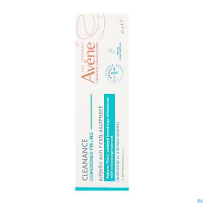 Sie sehen eine Packung Avene Cleanance Comedomed Intensiv Anti-pickel Akutpflege 40ml, Produktbild: 04 Avene Cleanance Comedomed Intensiv Anti-pickel Akutpflege 40ml, A-Nr.: 5899040 - 04