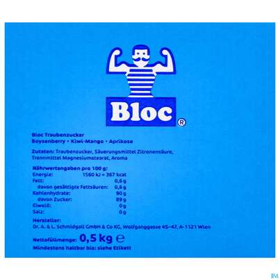 Sie sehen eine Packung Bloc Traubzu Misch-exotic 500g, Produktbild: 05 Bloc Traubzu Misch-exotic 500g, A-Nr.: 2416147 - 05