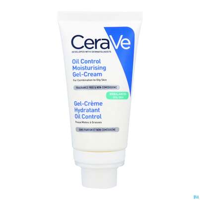 Sie sehen eine Packung Cerave Feuchtigkeitsspendend Gel-creme Mattierend 52ml, Produktbild: 11 Cerave Feuchtigkeitsspendend Gel-creme Mattierend 52ml, A-Nr.: 5882281 - 11