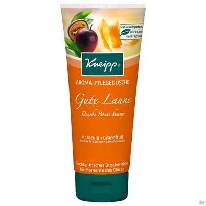 Sie sehen eine Packung Kneipp Aroma/pflegedusche Gute Laune 200ml, Produktbild: 02 Kneipp Aroma/pflegedusche Gute Laune 200ml, A-Nr.: 4120273 - 02