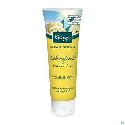 Sie sehen eine Packung Kneipp Aroma/pflegedusche Lebensfreude 75ml, Produktbild: 01 Kneipp Aroma/pflegedusche Lebensfreude 75ml, A-Nr.: 4239318 - 01
