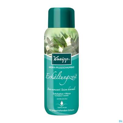 Sie sehen eine Packung Kneipp Aroma/pflegeschaumbad Erkaeltungszeit 91057 400ml, Produktbild: 01 Kneipp Aroma/pflegeschaumbad Erkaeltungszeit 91057 400ml, A-Nr.: 3477493 - 01