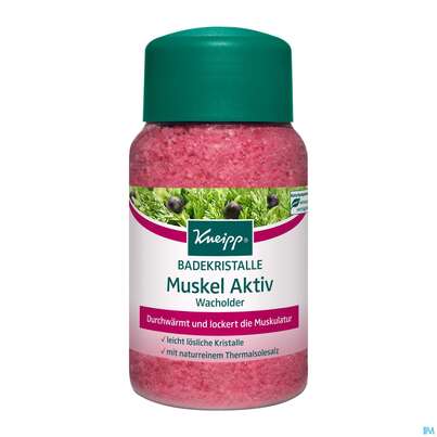 Sie sehen eine Packung Kneipp Badekristalle Muskel Aktiv 600g, Produktbild: 02 Kneipp Badekristalle Muskel Aktiv 600g, A-Nr.: 3208474 - 02