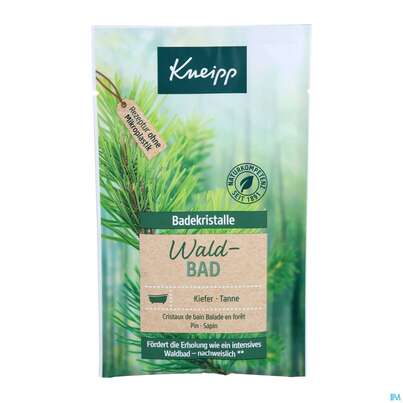 Sie sehen eine Packung Kneipp Badekristalle Waldbad 60g, Produktbild: 01 Kneipp Badekristalle Waldbad 60g, A-Nr.: 4269957 - 01