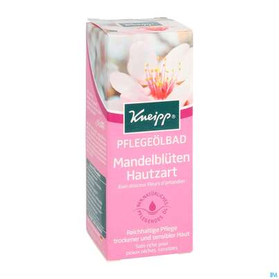 Sie sehen eine Packung Kneipp Badeoel Mandelblueten Hautzart 100ml, Produktbild: 03 Kneipp Badeoel Mandelblueten Hautzart 100ml, A-Nr.: 2279963 - 03