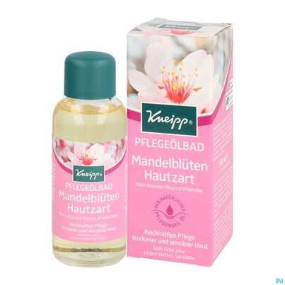 Sie sehen eine Packung Kneipp Badeoel Mandelblueten Hautzart 100ml, Produktbild: 04 Kneipp Badeoel Mandelblueten Hautzart 100ml, A-Nr.: 2279963 - 04
