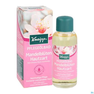 Sie sehen eine Packung Kneipp Badeoel Mandelblueten Hautzart 100ml, Produktbild: 05 Kneipp Badeoel Mandelblueten Hautzart 100ml, A-Nr.: 2279963 - 05