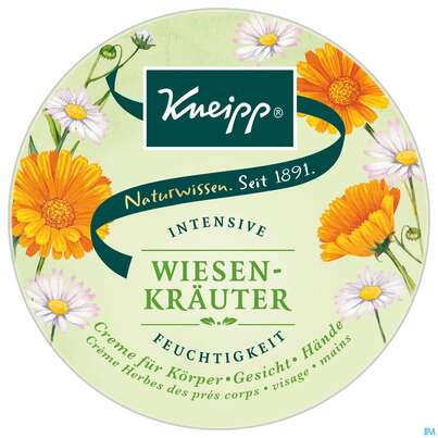 Sie sehen eine Packung Kneipp Creme Wiesenkraeuter 150ml, Produktbild: 01 Kneipp Creme Wiesenkraeuter 150ml, A-Nr.: 4483202 - 01
