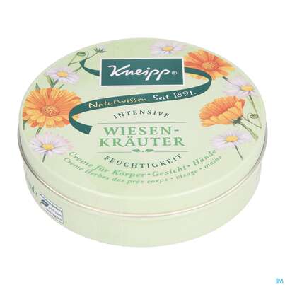 Sie sehen eine Packung Kneipp Creme Wiesenkraeuter 150ml, Produktbild: 01 Kneipp Creme Wiesenkraeuter 150ml, A-Nr.: 4483202 - 01