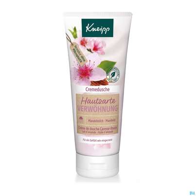 Sie sehen eine Packung Kneipp Cremedusche Hautzarte Verwoehnung 200ml, Produktbild: 01 Kneipp Cremedusche Hautzarte Verwoehnung 200ml, A-Nr.: 4117006 - 01