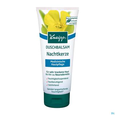 Sie sehen eine Packung Kneipp Duschbalsam Nachtkerze 200ml, Produktbild: 01 Kneipp Duschbalsam Nachtkerze 200ml, A-Nr.: 3171819 - 01