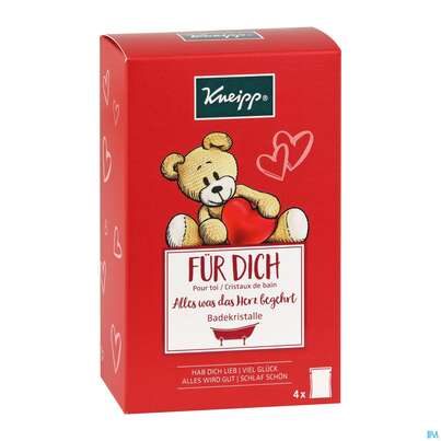 Sie sehen eine Packung Kneipp Geschenkpackung Fuer Dich 4x 60g 91531 1pk, Produktbild: 02 Kneipp Geschenkpackung Fuer Dich 4x 60g 91531 1pk, A-Nr.: 4899747 - 02