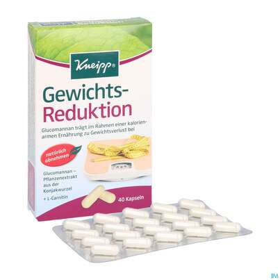 Kneipp Gewichtsreduktion Glucomannan 40st, A-Nr.: 4117087 - 05