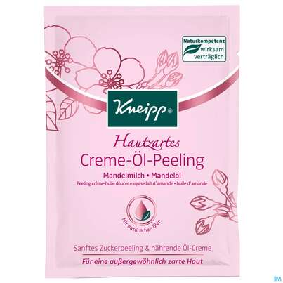 Sie sehen eine Packung Kneipp Mandelbluete Hautzart Creme-oel Peeling 40ml, Produktbild: 02 Kneipp Mandelbluete Hautzart Creme-oel Peeling 40ml, A-Nr.: 4612332 - 02